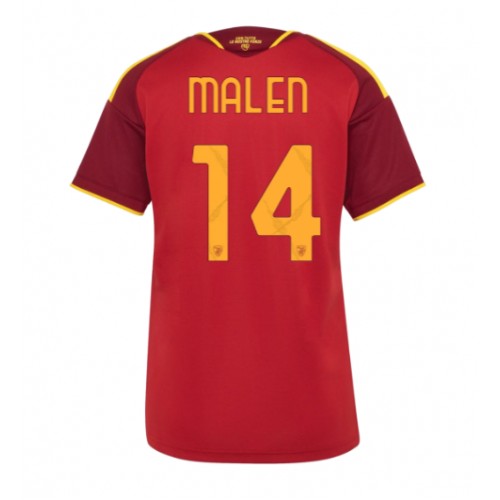 AS Roma Donyell Malen #14 Kotipaita Naiset 2026-27 Lyhythihainen
